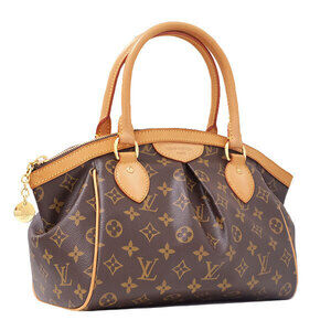 Louis Vuitton Monogram Canvas Tivoli bag Vachetta leather